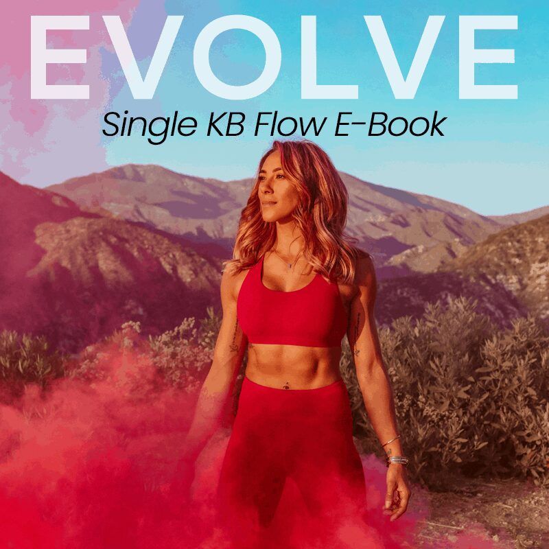 EVOLVE COVER | HANNAH EDEN STANDING IN A RED CLOUD