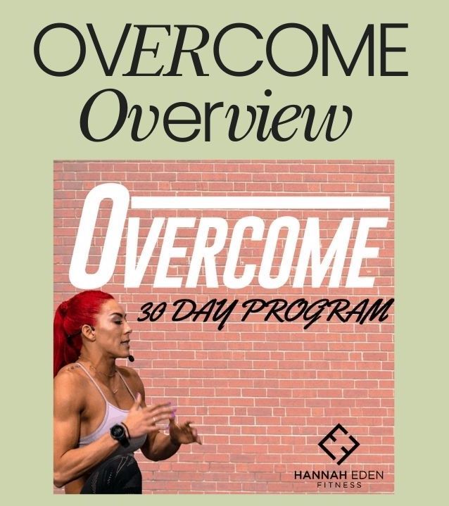 OVERCOME OVERVIEW | Hannah Eden speaking into a microphone