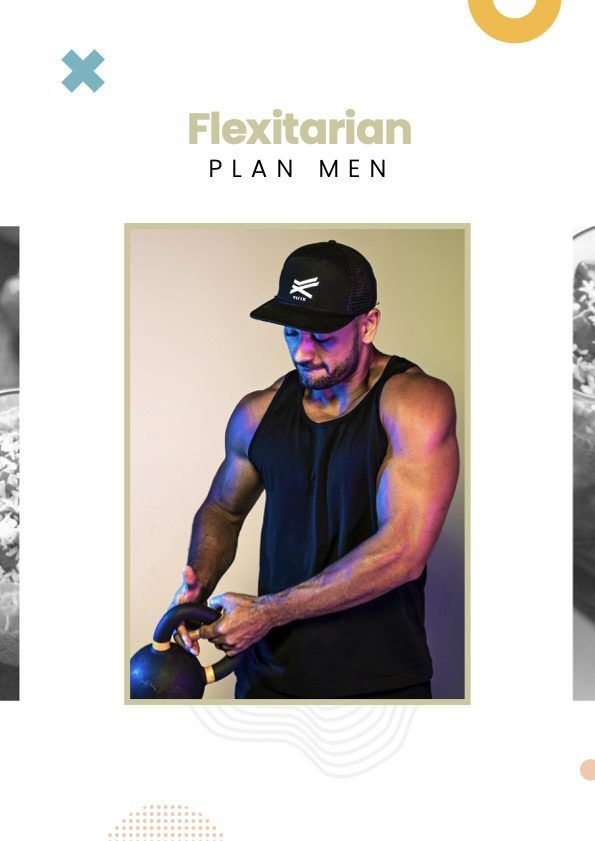MEN'S FLEXITARIAN COVER | PAULO BARRETO USING A KETTLEBELL