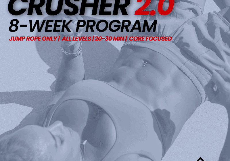 CORE CRUSHER 2.0 COVER | HANNAH EDEN DOING AN AB WORKOUT