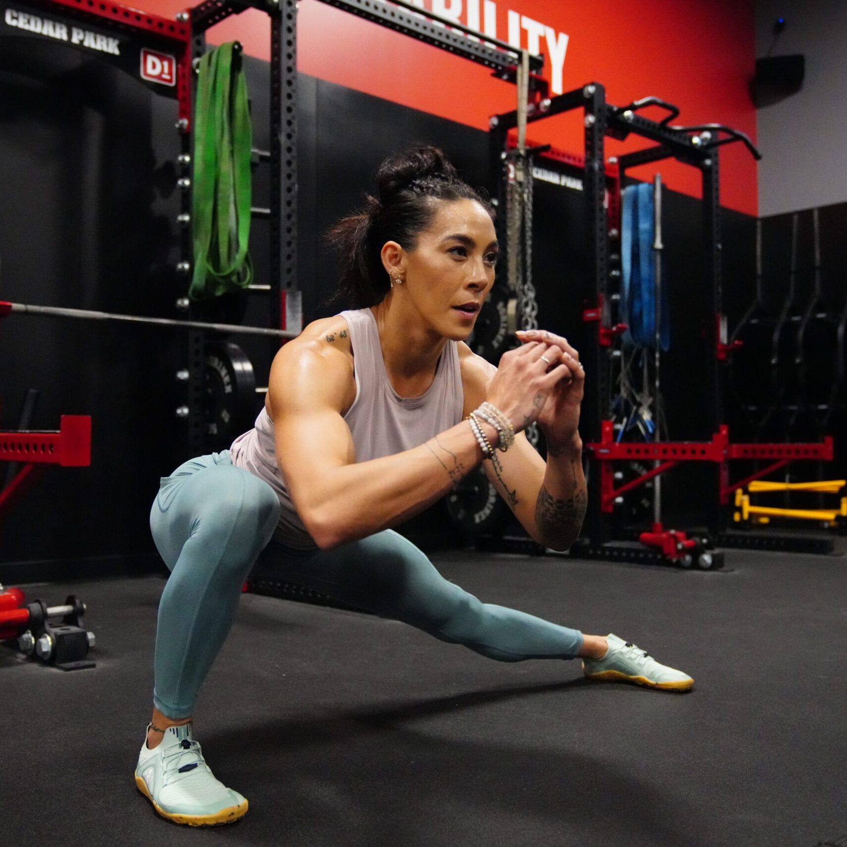 Follow Along Program Cover Follow Along Program Cover | Hannah Eden in a lunge