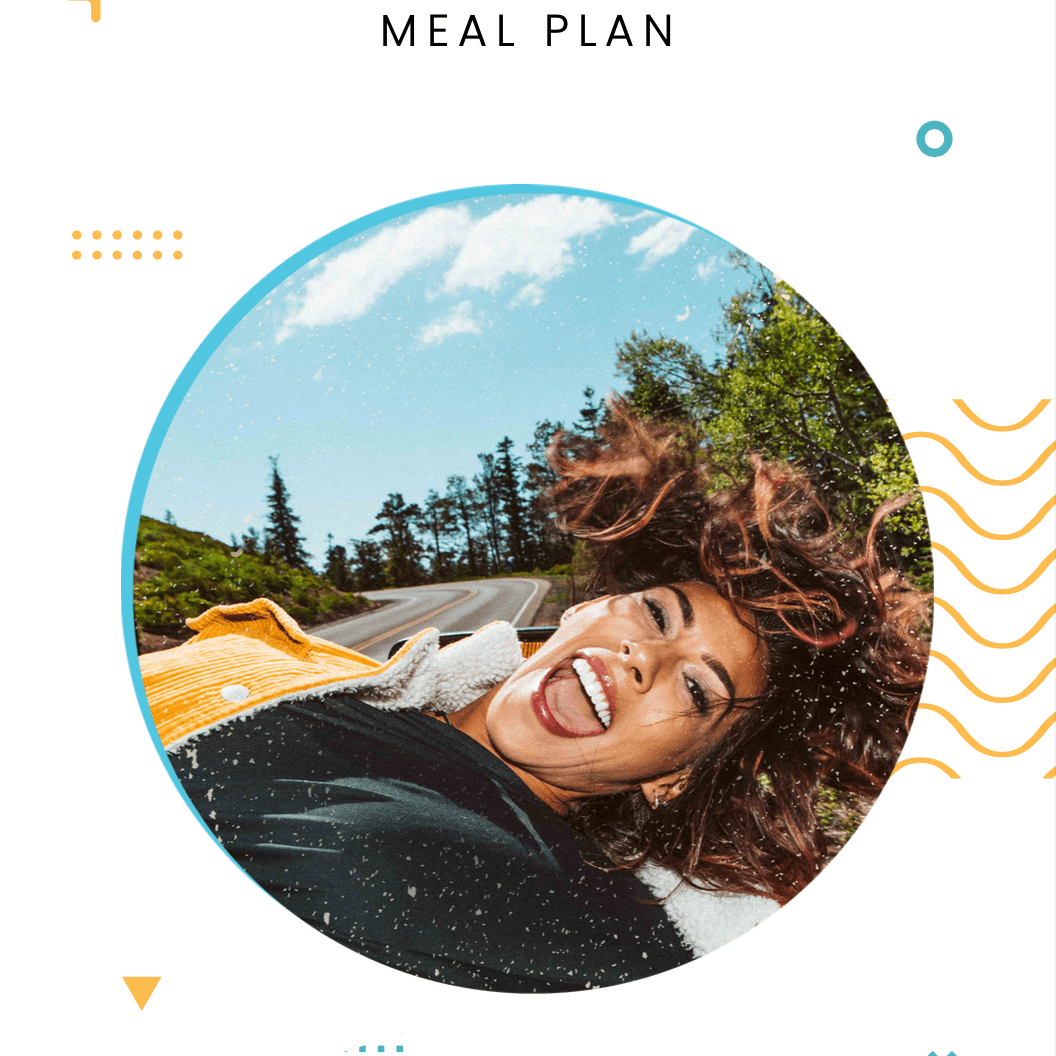 Automimmune Paleo 7 day Meal Plan cover | Hannah Eden hanging out a car window